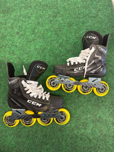 Junior CCM Super Tacks 9350 Inline Skates (Regular) Size 3 (Used)