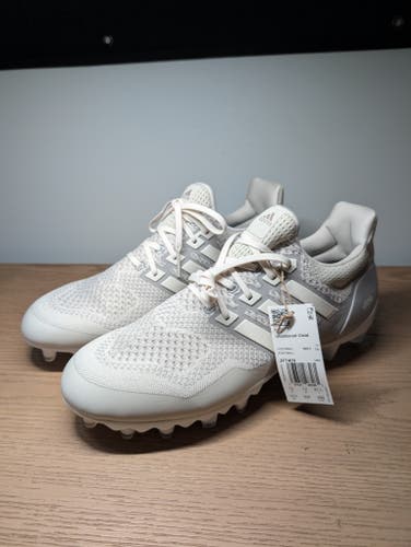 Men's Size M 12.5 (W 13.5) Adult Adidas Ultraboost Cleats (New)