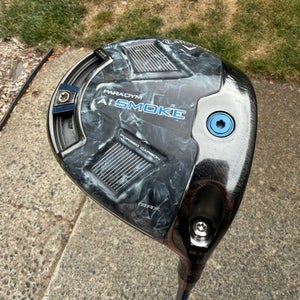 2024 Callaway Paradym AI Smoke Max Right Handed Driver Stiff Flex 9 Loft (Used)