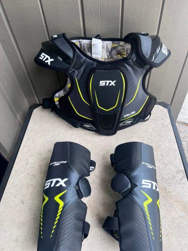 Large Adult STX Stallion 200 Shoulder Pads (Used)