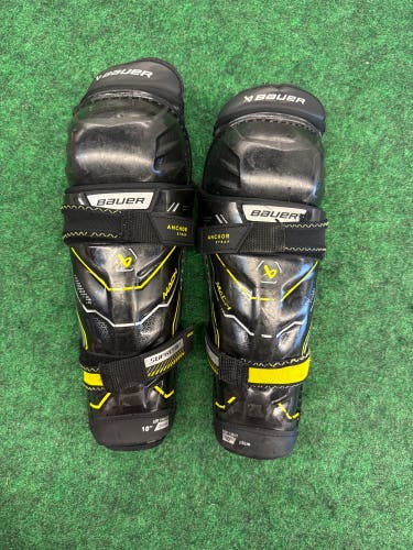 Youth Bauer Supreme Mach Shin Pads 10" (Used)