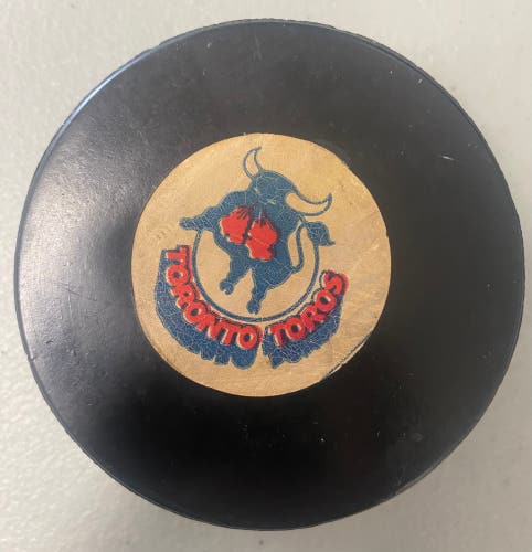 Toronto Toros puck WHA