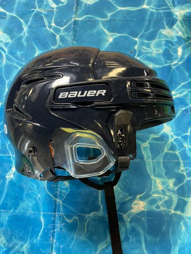 Blue Large Bauer Re-Akt 75 Helmet (Used)