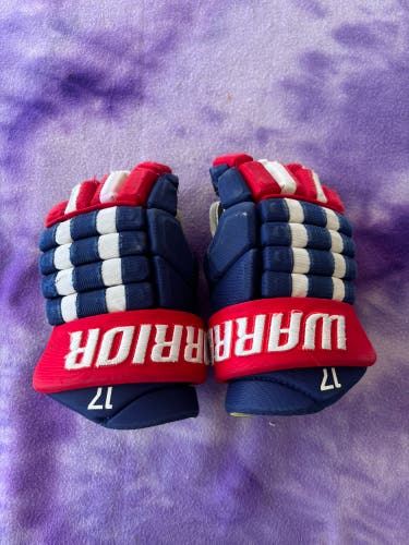 Blue Junior Warrior Gloves 11" (Used)
