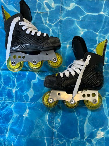 Youth Bauer RS Inline Skates Regular Width Size 12 (Used)