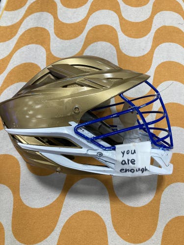 Gold Adult Cascade XRS Helmet (Used)