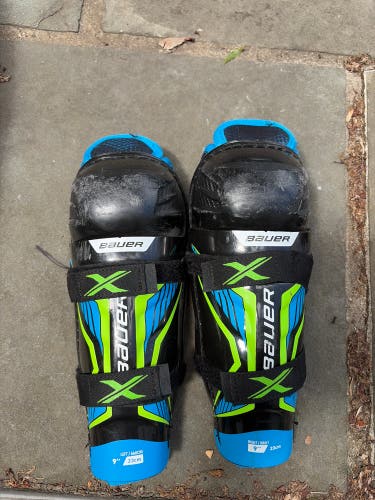 Junior Bauer X- 9" Shin Pads (Used)