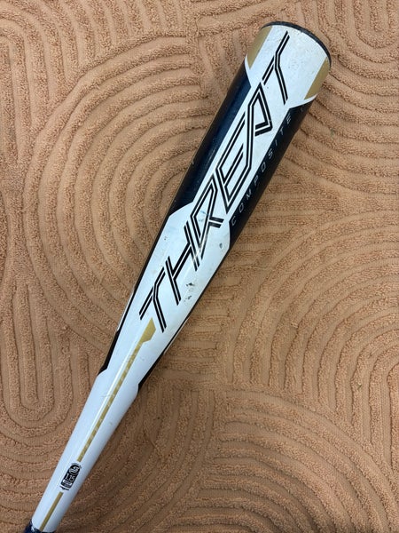 2020 Rawlings Threat Composite Bat USSSA Certified (-12) Composite 15 oz 27" (Used)