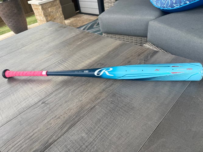 2024 Rawlings Clout AI Alloy Bat 31 oz 34" (Used, Great Condition) + New Bat Grip