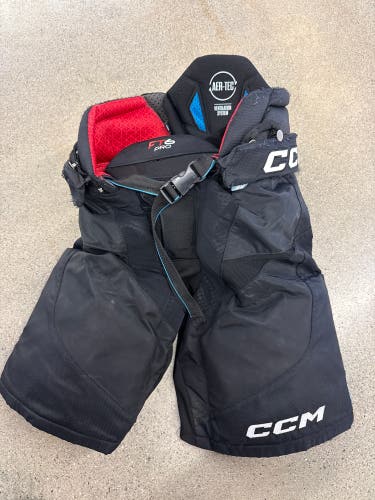 Black CCM JetSpeed FT6 Pro Hockey Pants (Used) | Senior Medium