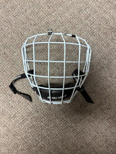 Large Bauer White Full Cage (Used)