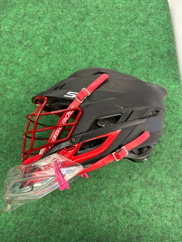 Black & Red Adult Goalie Cascade S Helmet (Used) OSFM