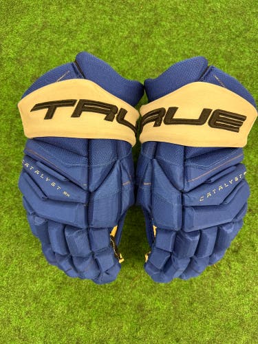 Blue Senior True Catalyst 9x Gloves 14" Pro Stock (New)