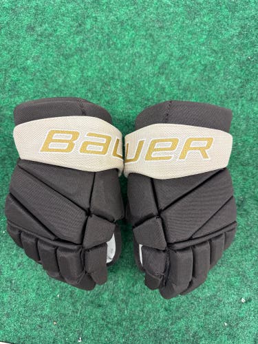Brown Junior Bauer Team Vapor Elite Gloves 12" (Used) NH Selects