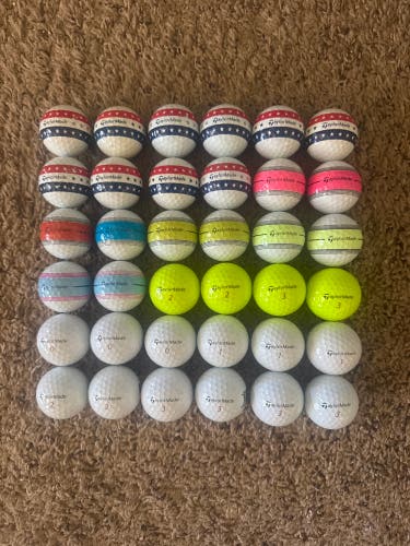 TaylorMade New Tour Response Balls 36 Pack (3 Dozen) (Used)