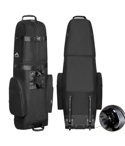 Himal Outdoors Golf Travel Bag 15”x13.5”x55” Heavy Duty Rolling Soft Side Case