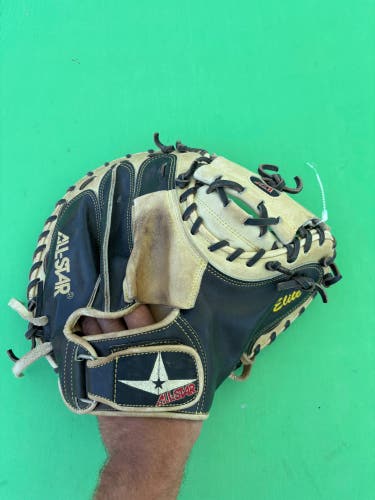 Brown All Star Pro elite RH Catcher's Baseball Glove 32"