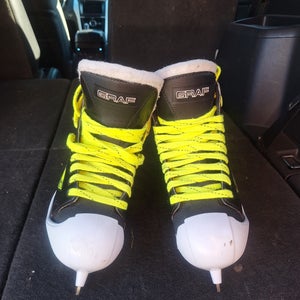 Graf G5500 goalie skates, size 7.5