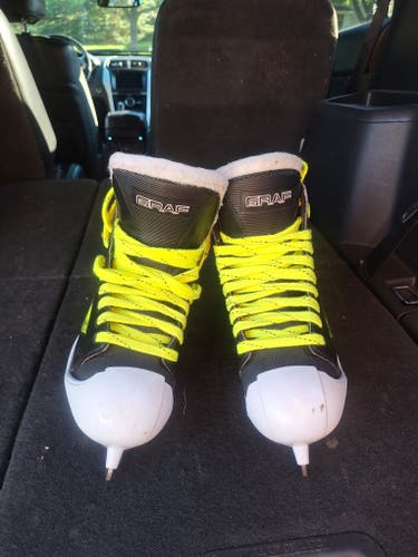 Graf G5500 goalie skates, size 7.5