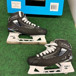 Senior True Catalyst 9x4 Hockey Goalie Skates (Regular) Size 7.5 (New)