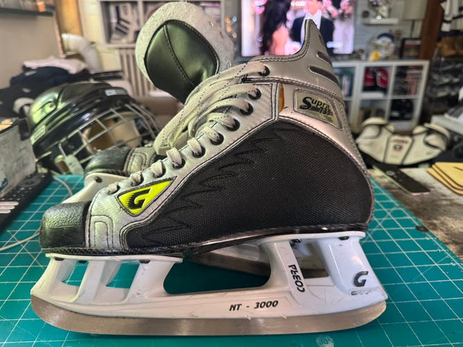 Silver Graf Supra 735 Hockey Skates Regular Width 11 (Used)