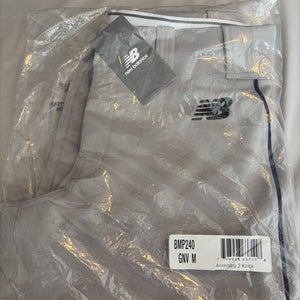 Gray Men's Medium Adult New Balance Game Pants (New)