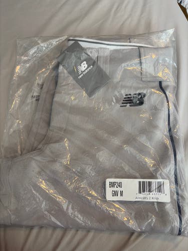 Gray Men's Medium Adult New Balance Game Pants (New)