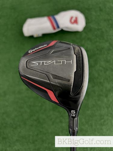 Taylormade Stealth 18 Degree 5 Wood w Headcover / Regular