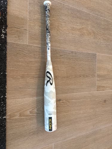 2025 Rawlings Icon Composite USSSA Certified Bat (-10) 19 oz 29" (Used)