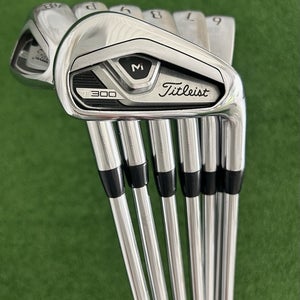 Titleist T300 21 Iron Set 5-48 / True Temper AMT Red Regular