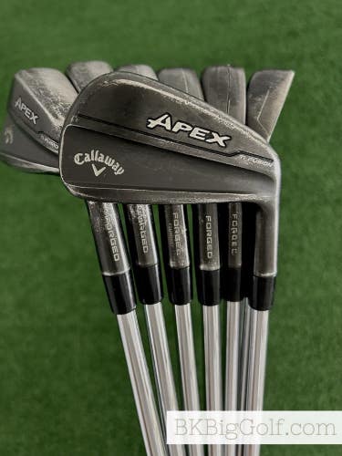 Callaway Apex 24 TI Fusion Black Smoke Iron Set 4-P