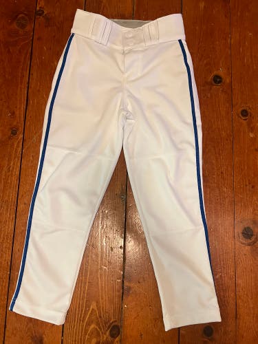 White Unisex Small Youth Champro Game Pants (Used)