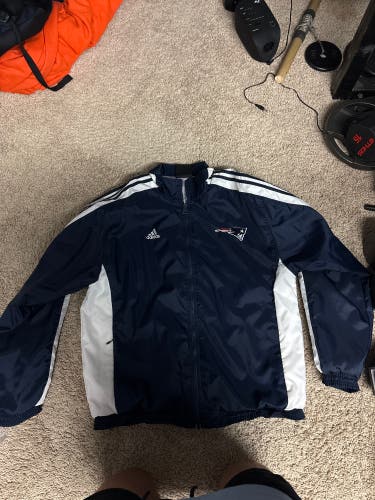 Men's Large New England Patriots Adidas Jacket (New)