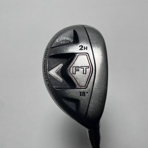 Callaway FT Hybrid 2008 2 Hybrid 18* Fujikura Fit On M Stiff Graphite Mens RH