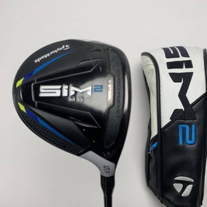 TaylorMade SIM2 MAX 5 Fairway Wood 18* Fujikura Ventus Blue 7-S Stiff RH HC