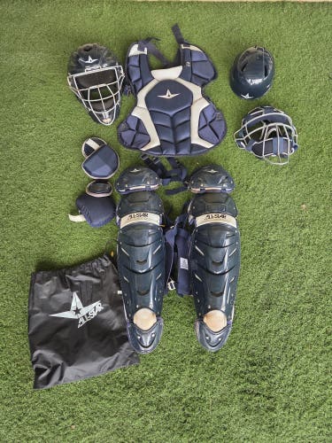 Navy All Star System 7 Axis Catcher's Set (Used)