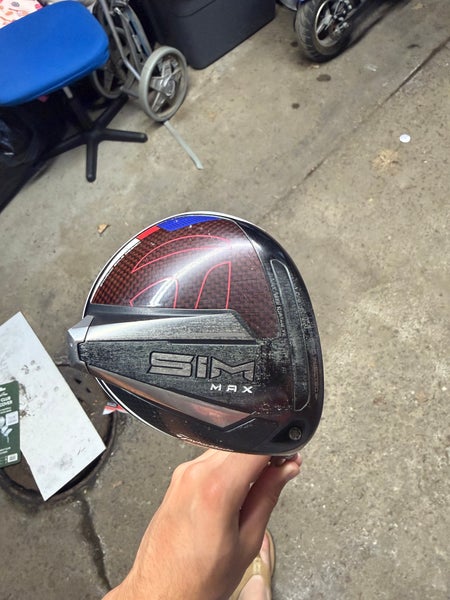 Men's TaylorMade SIM Max Right Handed Driver Stiff Ryder Cup Edition