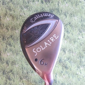 LADIES * Callaway SOLAIRE 30* 6 Hybrid 55gm