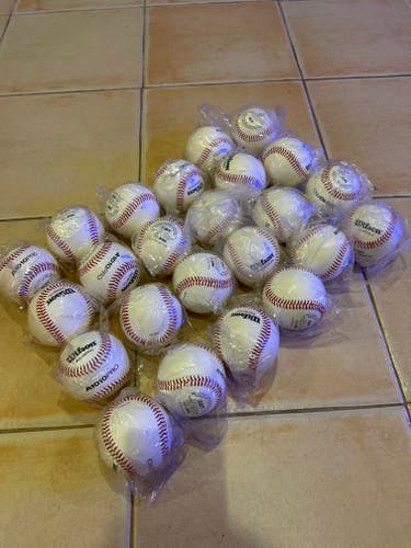 Wilson Baseballs 24 Pack (2 Dozen) (New)