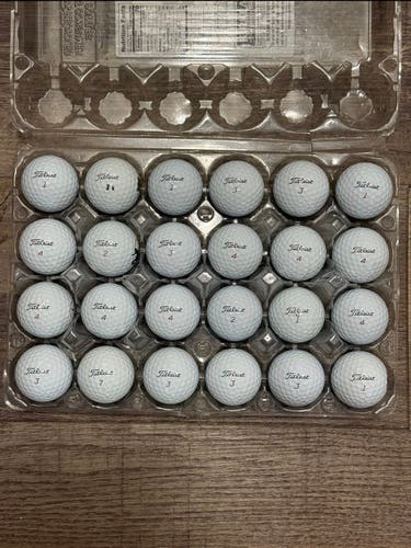 24 Titleist Pro V1x Golf Balls - 5A MINT CONDITION ONLY