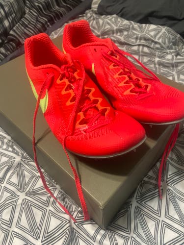 Red Men's Size M 9.0 (W 10.0) Adult Nike Vapor edge pro 360 Metal Cleats (New)