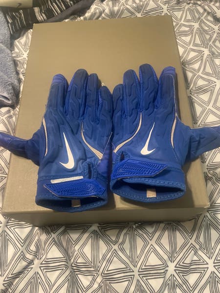 Blue Large Adult Nike Superbad Gloves (Used) | SidelineSwap | Buy