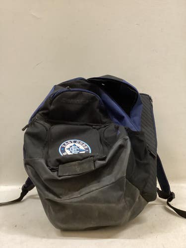 Used Demarini 2 Bat Backpack Bb Sb Player Backpack Navy Blue 11725-s000503048