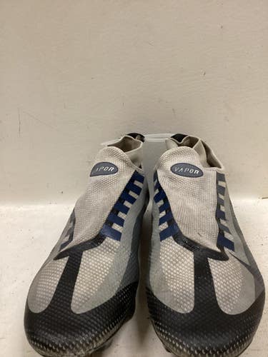 Used Nike Lax Cleats Mens Grey And Navy Blue Senior 13 11725-s000503153