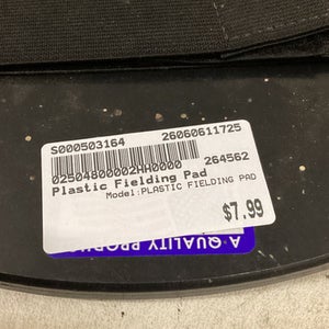 Used Plastic Fielding Pad Bb Sb Training Aid 11725-s000503164