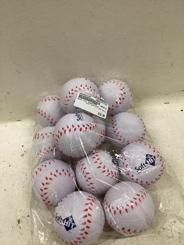 Used Soft Hit 12pk Balls Bb Sb Training Aid 11725-s000503225