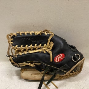 Used Rawlings Gge1275tcblk Bb Sb Glove Rh Throw Black 12 3 4" 11725-s000502562