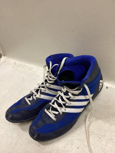 Used Adidas Wrestling Shoes Royal Blue Senior 10 11725-s000502567