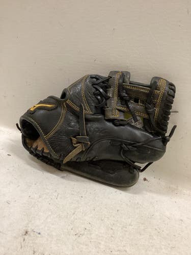 Used Mizuno Gcp 66sbk Bb Sb Glove Rh Throw Black And Yellow 11 1 2" 11725-s000502628