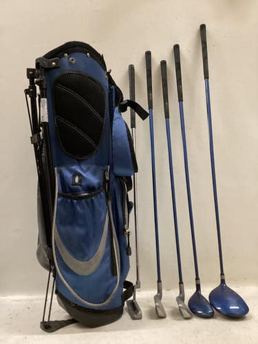 Used Titech X Gen Jr Jr Package Set Rh Navy Blue 5 Piece 11725-s000502653
